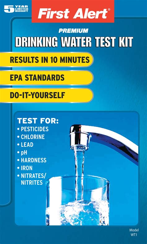 drinking water quality testing kit